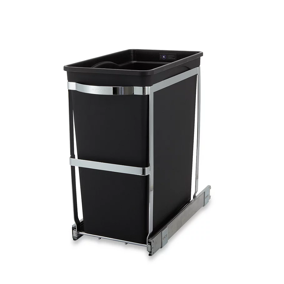 Simplehuman simplehuman Commercial Grade 30-Liter Pull-Out Trash Can