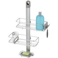 simplehuman Adjustable Shower Caddy, Stainless Steel and Anodized Aluminum