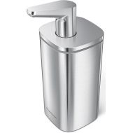 simplehuman 10 oz. Pulse Pump, Liquid Soap Dispenser, Drip Free Hand Soap Pump, Brushed Stainless Steel