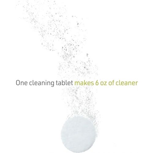 심플휴먼 simplehuman multi-surface cleaning tablets, citrus grapefruit, 12 tablets (yields 6 oz cleaner each)