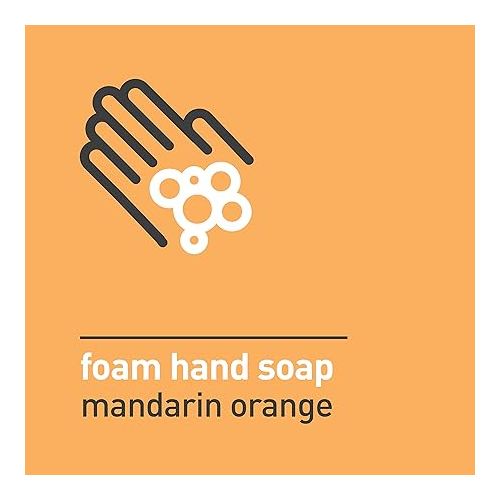 심플휴먼 simplehuman Mandarin Orange Foam Hand Soap Refill Pouch, 28 Fl Oz.