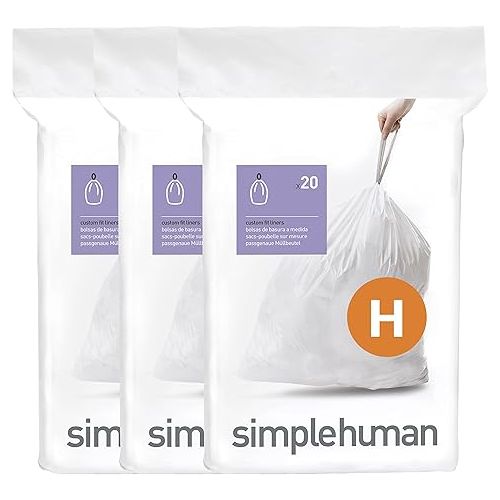 심플휴먼 simplehuman 30 litre butterfly step can fingerprint-proof brushed stainless steel + code H 60 pack liners