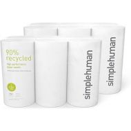 simplehuman 90% Recycled High-Performance Paper Towels, 12 Rolls