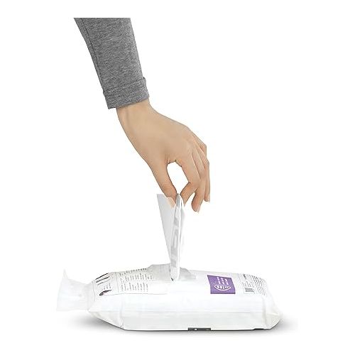 심플휴먼 simplehuman Code N Custom Fit Drawstring Trash Bags in Dispenser Packs, 20 Count, 45-50 Liter / 12-13 Gallon, White (Pack of 5)