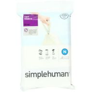 [아마존베스트]Simplehuman simplehuman Custom Fit Trash Can Liner N, 45 Liters / 12 Gallons, 20-Count (Pack of 2)