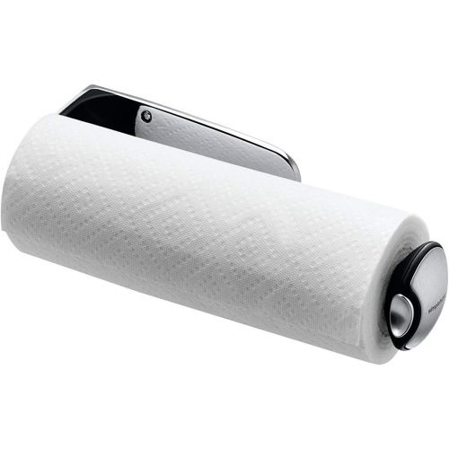 심플휴먼 [아마존베스트]Simplehuman simplehuman Wall Mount Paper Towel Holder, Stainless Steel