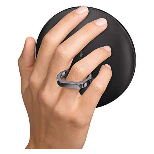 심플휴먼 simplehuman Sensor Mirror Compact 4 Round, 3X Magnification,Black Stainless Steel