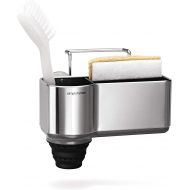 simplehuman Sink Caddy Sponge Holder, Brushed Stainless Steel