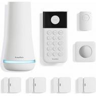 SimpliSafe 8 Piece Wireless Home Security System - Optional 24/7 Professional Monitoring - No Contract - Compatible with Alexa and Google Assistant , White