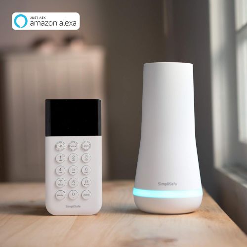  [아마존베스트]SimpliSafe 8 Piece Wireless Home Security System - Optional 24/7 Professional Monitoring - No Contract - Compatible with Alexa and Google Assistant