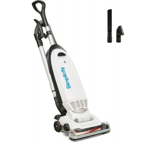  Allergy Upright Vacuum for Carpet and Hardwood by Simplicity, Multi Surface Vacuum Cleaner with Certified HEPA Filter and Bag, S20EZM