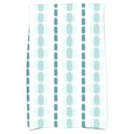 Simply Daisy 16 x 25 Watercolor Stripe Stripe Print Hand Towel