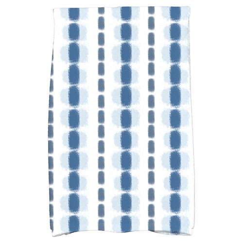  Simply Daisy 16 x 25 Watercolor Stripe Stripe Print Hand Towel