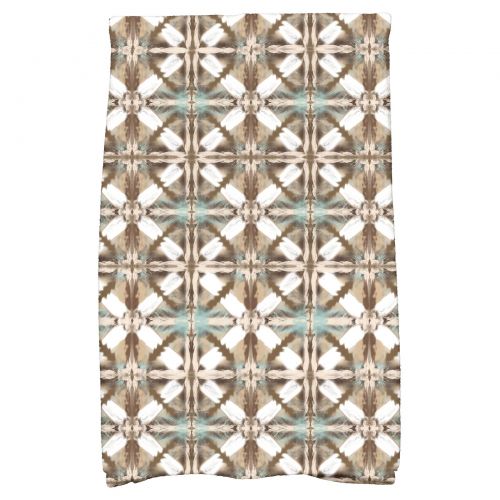  Simply Daisy Tile Geometric Print Hand Towel