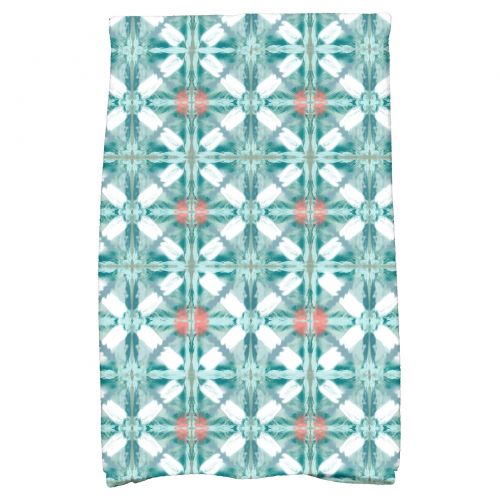  Simply Daisy Tile Geometric Print Hand Towel