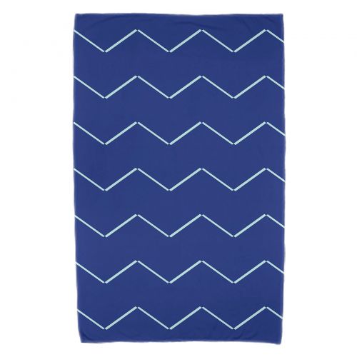  Simply Daisy, 30 x 60 inch, Harlequin Stripe Geometric Print Beach Towel, Purple