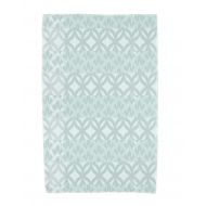 Simply Daisy, 30 x 60 Inch, Greeko Simple, Geometric Print Beach Towel, Aqua