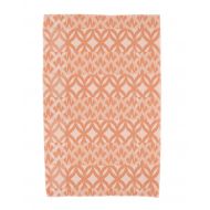 Simply Daisy, 30 x 60 Inch, Greeko Simple, Geometric Print Beach Towel, Orange