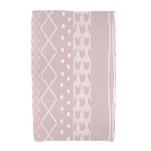  Simply Daisy, 30 x 60 inch, Pattern Stripe Beach Towel, Pale Pink