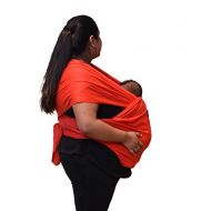 Simply Essential Solutions Baby Wrap Carrier: Soft, Stretchy, Breathable Cotton Baby Wrap, Baby Sling, Nursing Cover Up for use with Newborn-Toddler: Evenly distributes Weight for More Comfortable Carrying (