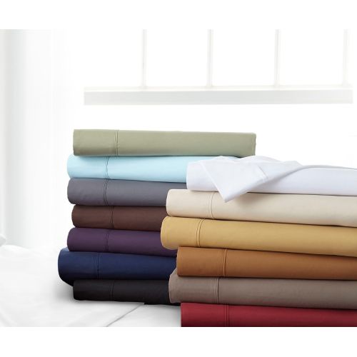  Simply Soft Ultra Soft 6 Piece Bed Sheet Set, King, Ivory