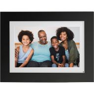 SimplySmart Home PhotoShare Friends and Family Smart Digital Photo Frame, WiFi, 8 GB, Over 5,000 Photos, HD, 10.1” Black, iOS & Android