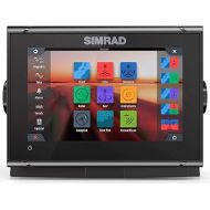 Simrad GO Chartplotter and Fish Finder, with Transducer and Radar Options, Preloaded C-MAP Discover Chart Card