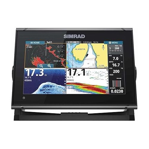  Simrad SIMRAD GO9 XSE CHARTPLOTTER/FISHFINDER W/C-MA{ Discover Chart - NO TRANSDUCER (000-13210-002)