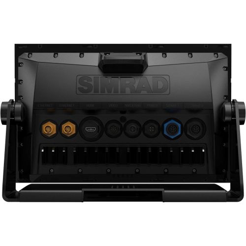  Simrad NSS12 Evo3S - 12-inch Multifunction Fish Finder Chartplotter with Preloaded C-MAP US Enhanced Charts,000-15403-001