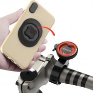 Sincetop Bike Phone Mount,Motorcycle Cellphone Holder with Universal Adapter,Bicycle Out Front Handlebar Mount for Mountain Bike,Scooter,Electric,MTB and Road Bike-Compatible with iPhone/Sa