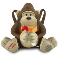 Singalong Buddies Plush Gorilla with Wired Microphone and Built-In Speaker