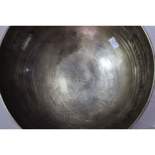  Singing Bowl Nepal 10 Healing Meditation Mantra Carved G Note Singing Bowl, Etching Tibetan Art, Hand Hammered Singing Bowls with Silk Cushion, Gong & Mallet Striker