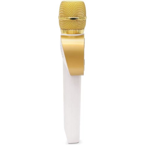  [아마존베스트]Singing Machine CPK545, Official Carpool Karaoke, The Mic, Bluetooth Microphone for Cars, White