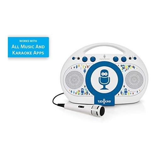  [아마존베스트]Singing Machine ISM398BT Karaoke System Home,White