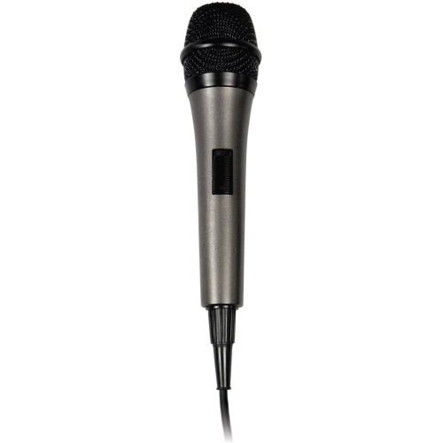  [아마존베스트]Singing Machine Karaoke System with Bluetooth, Sound and Disco Light Show (White) and Dynamic Microphone with 10 Ft. Cord with Frozen