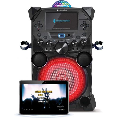  Singing Machine Fiesta Voice with LCD Monitor, Rechargeable Battery and Bluetooth Streaming