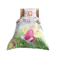 wellstil Rapunzel Gleam and Glow%100 Cotton Girls Kids Duvet/Quilt Cover Set Single/Twin Size Kids Bedding