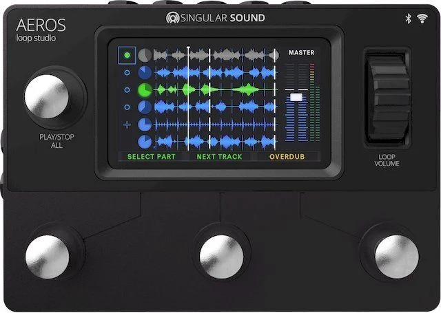  Singular Sound Aeros Loop Studio Stereo Looper Pedal