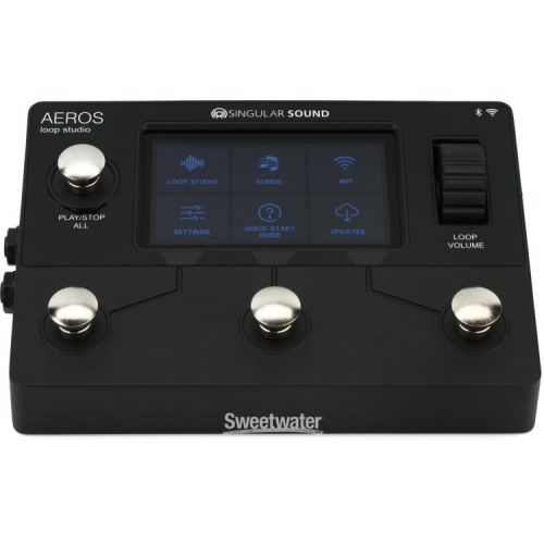  Singular Sound Aeros Loop Studio Stereo Looper Pedal