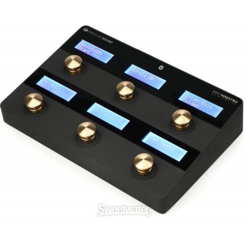  Singular Sound MIDI Maestro MIDI Foot Controller - Gold Edition