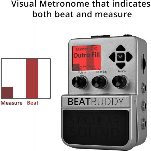  Singular Sound BeatBuddy the Only Drum Machine That sounds Human and is Easy To Use