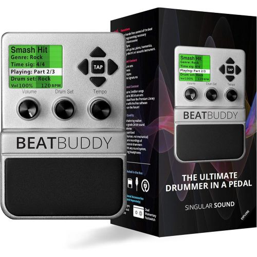  Singular Sound BeatBuddy the Only Drum Machine That sounds Human and is Easy To Use