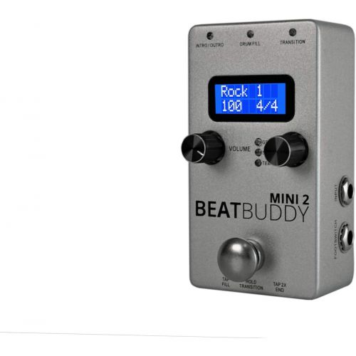  Singular Sound BeatBuddy MINI 2: Personal Hands Free Drummer Guitar Effect Pedal