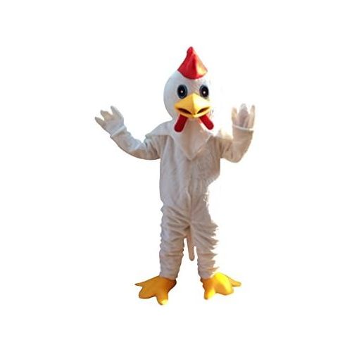  Sinoocean Chicken Chook Cock Rooster Mascot Costume Cosplay Fancy Dress Outfit Suit