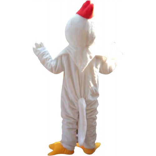  Sinoocean Chicken Chook Cock Rooster Mascot Costume Cosplay Fancy Dress Outfit Suit