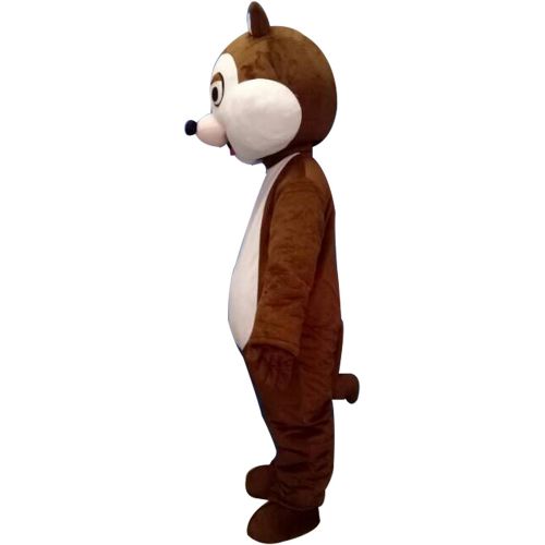  Sinoocean Chip and Dale Chipmunk Squirrel Mascot Costume Cosplay Fancy Dress Outfit