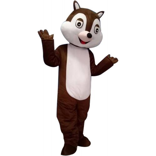  Sinoocean Chip and Dale Chipmunk Squirrel Mascot Costume Cosplay Fancy Dress Outfit