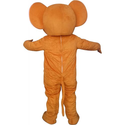  Sinoocean Jerry Mouse Adult Mascot Costume Cosplay Suit Fancy Dress Outfit