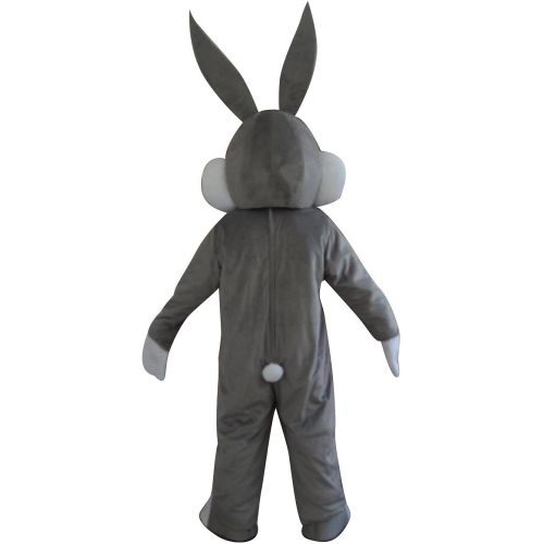  Sinoocean Bugs Bunny Rabbit Hare Adult Mascot Costume Cosplay Fancy Dress Outfit