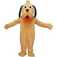 Sinoocean Pluto Dog Adult Mascot Costume Cosplay Fancy Dress Outfit